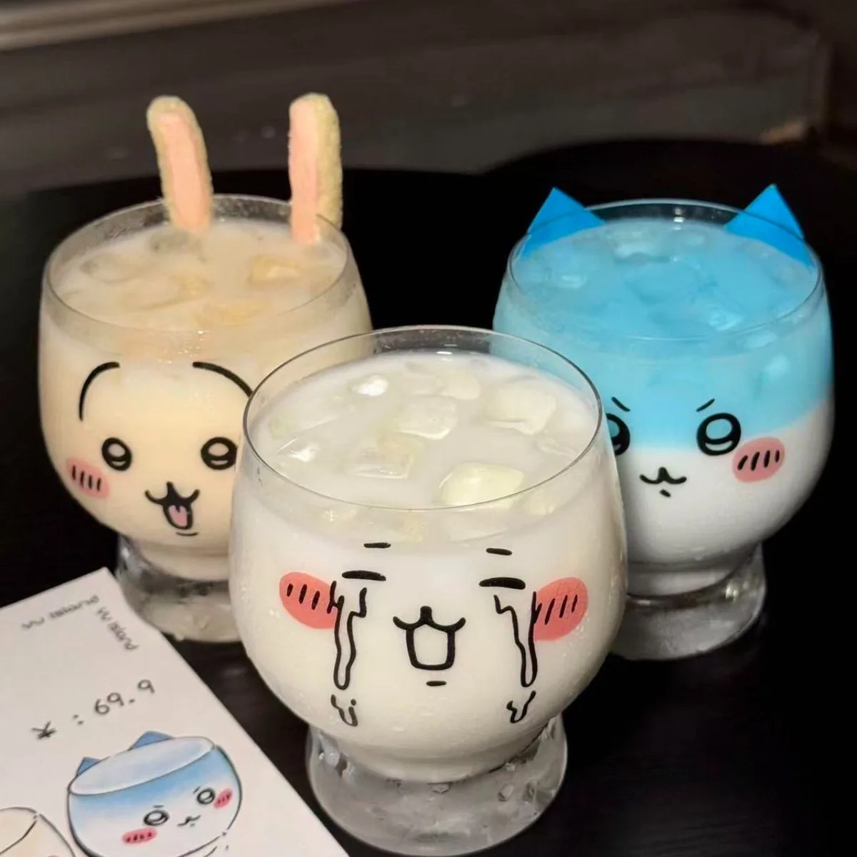 Espresso Shot Glass - Szklanka Chiikawa Kreatywny Kreskówkowy Anime Design