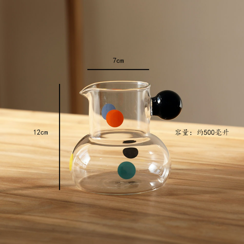 Kolorowy Szklany Kubek w Kropk – Espresso Shot Glass recenzja i cena