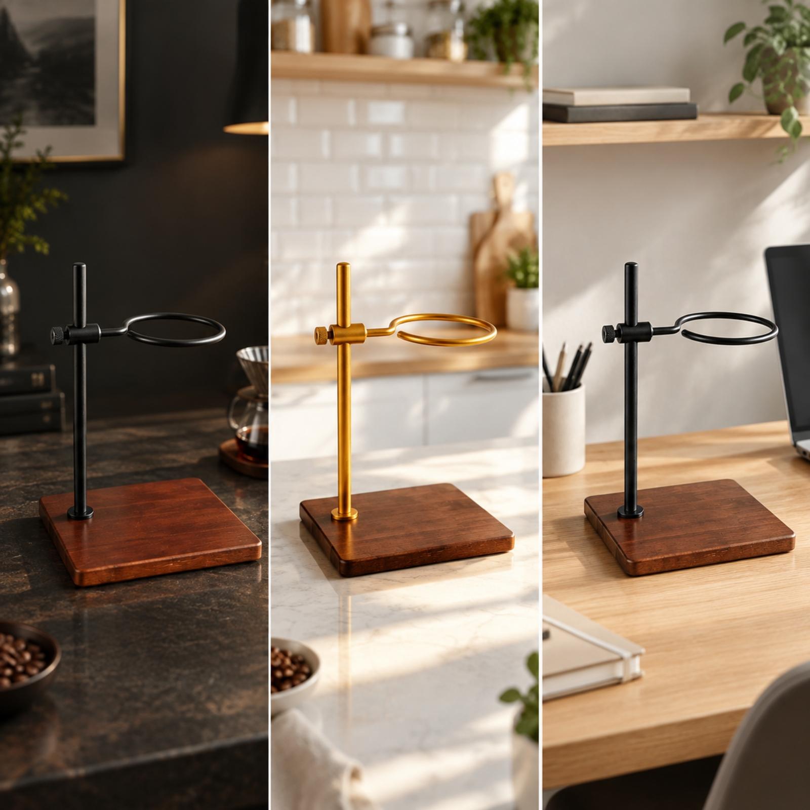 Regulowany drewniany stojak do – Coffee Equipment Pour Over recenzja i cena